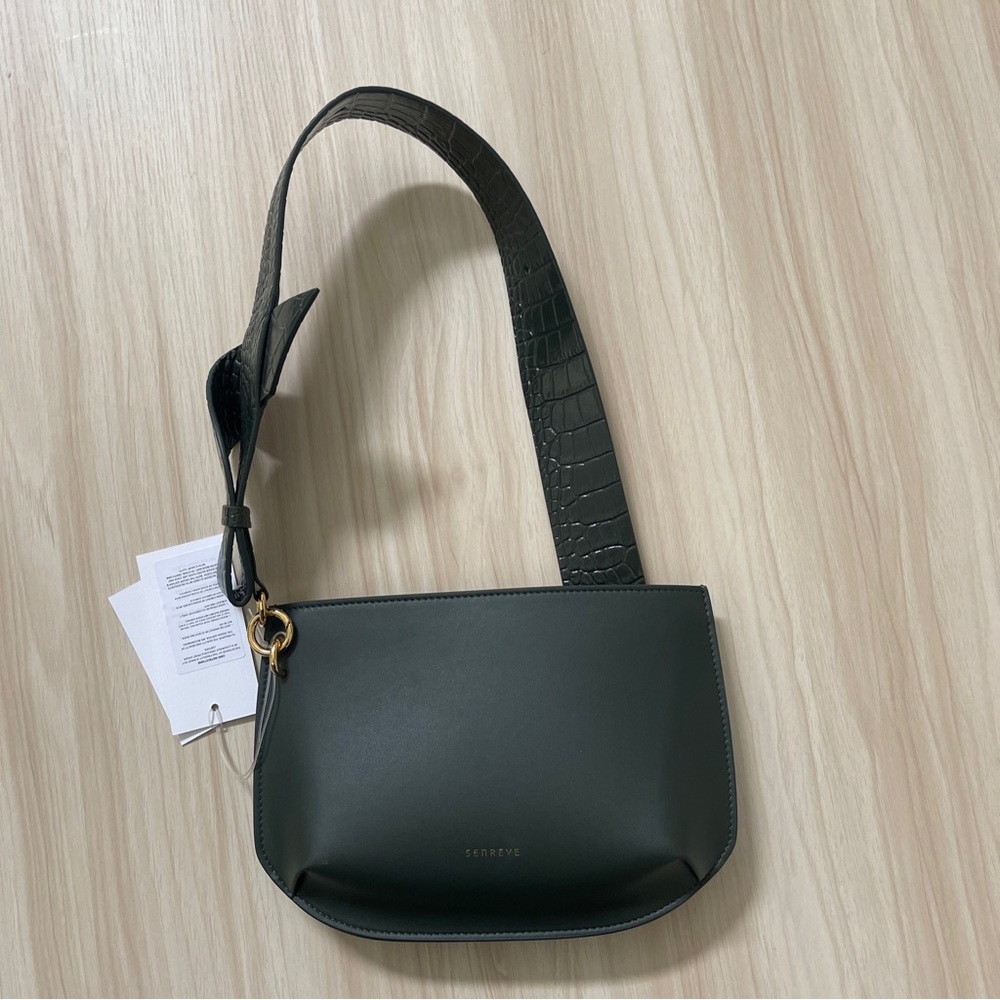 Senreve shoulder mini bag faux leather new with tags